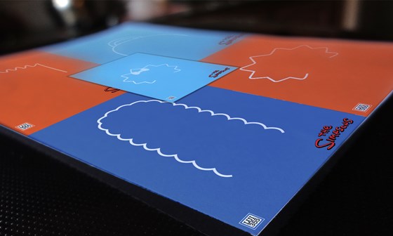 Simpsons Minimalist Poster: Simpson minimalist posters